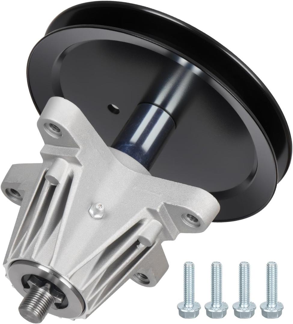 ILONPA 918-04865 Spindle Assembly 618-04636 Fit 46 inch Deck for Cub Cadet LTX1045 LTX1046, for Craftsman LT2000 LT2500, for MTD Gold,for Troy-Bilt Horse TB2246, Replaces 618-04865 Spindle 918-04636