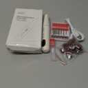 GAOY Cordless Electric Nail File, Nail Drill with LED Display for Acrylic Gel Nails, Hand Feet Trimmer Buffer Tool, Milky White