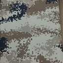 Indestructible Heated Cat House for Outside Winter, 100% Waterproof, Safe Escape Door, Insulated Outdoor Cat Shelter with Heater for Feral Barn Cat Kitty (Desert Camouflage, 12"x16"x18")