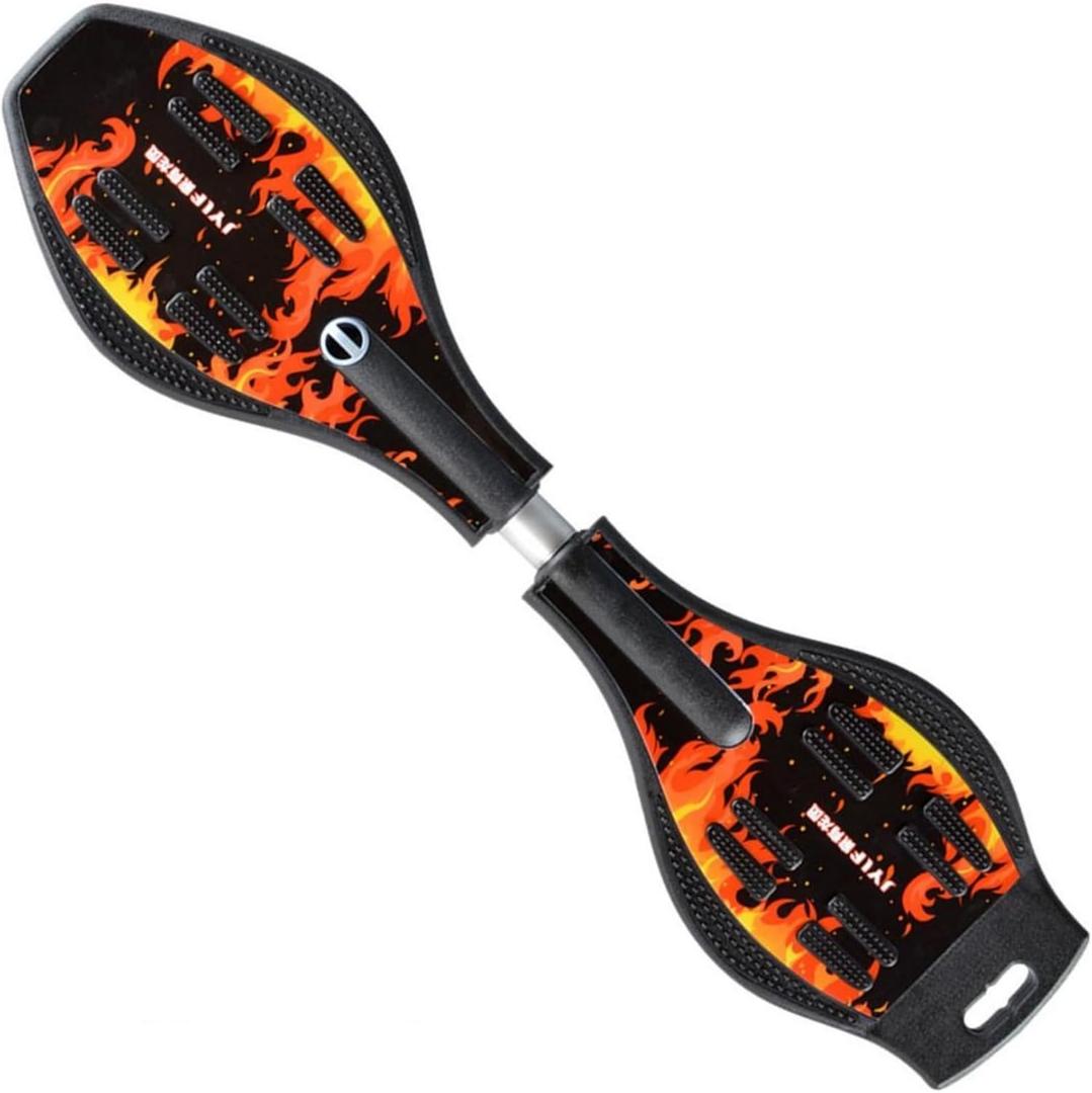 XUDREZ Caster Board Skateboard, Compact and Lightweight Caster Board Deluxe Junior Caster Board in Amazing 8 Color with Illuminating Wheels and 360 Degree Casters for More Excitement and Fun