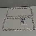 2 Pcs Universal License Plate Frame Plastic Barbed Wire Coconut Design Frame Compatible with Standard License Plate for USA 2 Holes with Screws for Women Men(Silver)