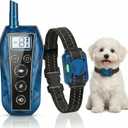 Mini Small Shock Collar for Small Dogs 5-30lbs, Ultra-Light & Thin 2000FT Dog Training Collar with Beep & Vibration & Safe Gentle ShockIPX7 Waterproof,Blue