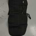 Car Seat Cushions, Car Seat Cover Foldable Portable Seat Cover for Back and Seat Cushions with Bottom Anti Slip Silicon(1 Pack/Black)