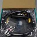 BARROCK Handheld Bidet Sprayer for Toilet, Stainless Steel Metal Made Baby Cloth Diaper Spraying Kit, Bathroom Toilet Bidet Attachment Set for Bathing Pets and Feminine Washing,Matte Black and Gold