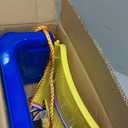 VEVOR 3-in-1 Baby Swing Seat 300 lbs Capacity Toddler Swing Red/Yellow/Blue