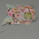 8 Pcs Fairy Party Decorations Fairy First Birthday Hanging Garlands Banner Butterfly Mushroom Flower Paper Cutouts Streamer for Wall Ceiling Decor Wonderland Garden Tale Floral Party Supplies