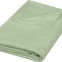 Utopia Bedding Flat Sheets - Pack of 6 - Soft Brushed Microfiber Fabric - Shrinkage & Fade Resistant Top Sheets - Easy Care (Twin XL, GREEN)