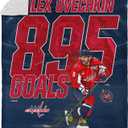 Northwest NHL Washington Capitals Alex Ovechkin 50"x60" Silk Touch Sherpa Throw Blanket