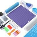 GDACE Magic Sticky Rhinestone Template - Rhinestone Stencil - Sticky Adhesive - Easy for Starters