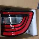 LED Tail Light Assembly Compatible with 2014-2023 Dodge Durango Right Passenger Side Taillight Replace 68155948AC