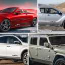 2 PCS 7 Inch Snow Mountain Graphic Logo Badge Emblem, Trunk Mountain Emblem for Car Trunk Tailgate Emblem (Black White)