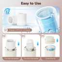 22oz Portable Breast Milk Cooler Bottle-Milk Cooler for Outdoor Travel, Keeps Fresh Cooling for 24+ Hours,Breastfeeding Essentials with 2pcs Bottle for Breastmilk Storage