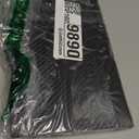 H4D Check Size 13 Pocket Expanding File Folder, Accordion File Organizer Wallet Case for Coupon Receipt Storage, 10 x 5.5 inches, Black