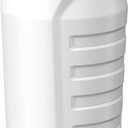 Under Armour Squeeze Water Bottles, 32 oz Water Bottles, Sideline Sports Water Bottle with Quick-Shot Lid, Quick & Easy Hydration, Gym Water Bottles, Squeeze Bottle, 1 32oz Bottle (White)