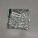 1lb Clear Glass Beads for Vases, 100 Pcs Glass Pebbles, Clear Flat Glass Marbles for Vase Filler Flower Candle Crafts Centerpieces and Wedding Decoration