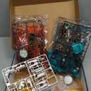 Teach Tech Mech 5, Mechanical Coding Robot, Coding Wheel Makes Robot Throw, Lift, kick, Draw and More, Ages 10 and Older