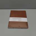 Lined Journal Notebook, 8.5" x 11" Hardcover Leather Notebook for Work, Wide Ruled Notebook Journal for Women Men, 192 Thick Paper, Lay Flat, 2 Pockets, A4 Large Journals for Writing, Brown Notebook