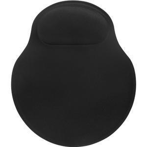 Ergonomic Mouse Pad with Wrist Rest Support, Gel Mouse Pads with Non-Slip Base, Pain Relief Memory Foam Computer Mat, Cute Office Supplies Desk Accessories (Black)