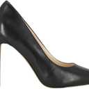 Nine West Women's Tatiana Pump, Black Leather, 6