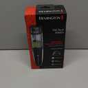 Remington Vacuum Beard Trimmer,13 Length and Style Settings with Adjustable Length Comb (2-18mm),Vacuum Trimmer for Beard, Mustache, and Stubble, Rechargeable Lithium Power, Washable, Removable Blades (Black/Green)