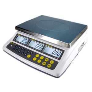 Aquos Price Computing Scale – CK Series Class III NTEP Legal for Trade, Commercial Food Scale with Rechargeable Battery, Digital Kitchen Scale with Stainless Steel Platter & LCD Display (60 lbs)