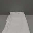 AmazerBath 78 Inch Shower Curtain Fabric, Waffle Shower Curtain 72x78 Inches, Long Shower Curtain White Heavy Duty Hotel Quality Bathroom Shower Curtains