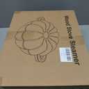 Wood Stove Steamer, Cast Iron Fireplace Humidifier, 2.4 Quart Capacity, Pumpkin Wood Stove and Fireplace Accessories for Decoration and Gifts