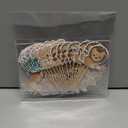 Gyufise 36Pcs Safari Animals Cupcake Toppers Jungle Animals Cupcake Picks Elephant Giraffe Lion Hippo Monkey Zebra Leaf Cake Decorations for Forest Theme Baby Shower Wild Birthday Party Supplies