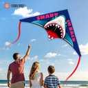 Kites Easy to Fly for Kids and Adults& Beginner, Outdoor Kite for Boys & Girls Toy,Perfect for Beaches and Parks & Family Fun (Ocean Overlord, 1)