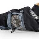 Cinf Cat Nail Clipping Cleaning Grooming Restraint Bag Free Muzzle No Scratching Biting for Bathing Nail Trimming Injecting Examining(Black,S)