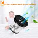 2 x 3 Pack IW3511 Handheld Vacuum Pre-Motor Filter For Shark IW3511 IW1120 IW1111 Detect Pro Lightweight Cordless Stick Vacuum Cleaner BU3521, BU3120, BU3520C