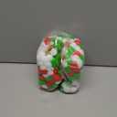 Shappy 500 Pieces 1 Inch Pom Pom Crafts Balls for Big DIY Creative Pompoms Decorations Project Hobby Supplies Party Decorations(White, Fruit Green, Red)