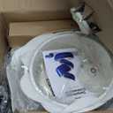 CAROTE 17pcs Pots and Pans Set, Nonstick Cookware Set Detachable Handle, Induction Kitchen Cookware Sets Non Stick with Removable Handle, RV Cookware Set, Oven Safe (Cream White)