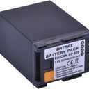 Batmax 1Pc 2900mAh BP-828 BP 828 Li-ion Battery for Canon BP-828 BP-820 Batteries; Canon VIXIA HF G40,HF G30,XA20,XA25,XA15,XA11,XA30,XA35,HF G26,XF405,XF400,GX10 Camcorders