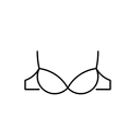 Woman Sports Bra, Size S, Black Color