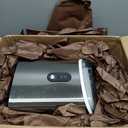 Antarctic Star Nugget Ice Maker Countertop with Soft Chewable Ice, Portable Sonic Ice Maker with Basket and Scoop, Removable Top Cover, Auto-Cleaning for Home/Party/RV/Camping (Stainless Steel Silver) (34Lbs/24H)