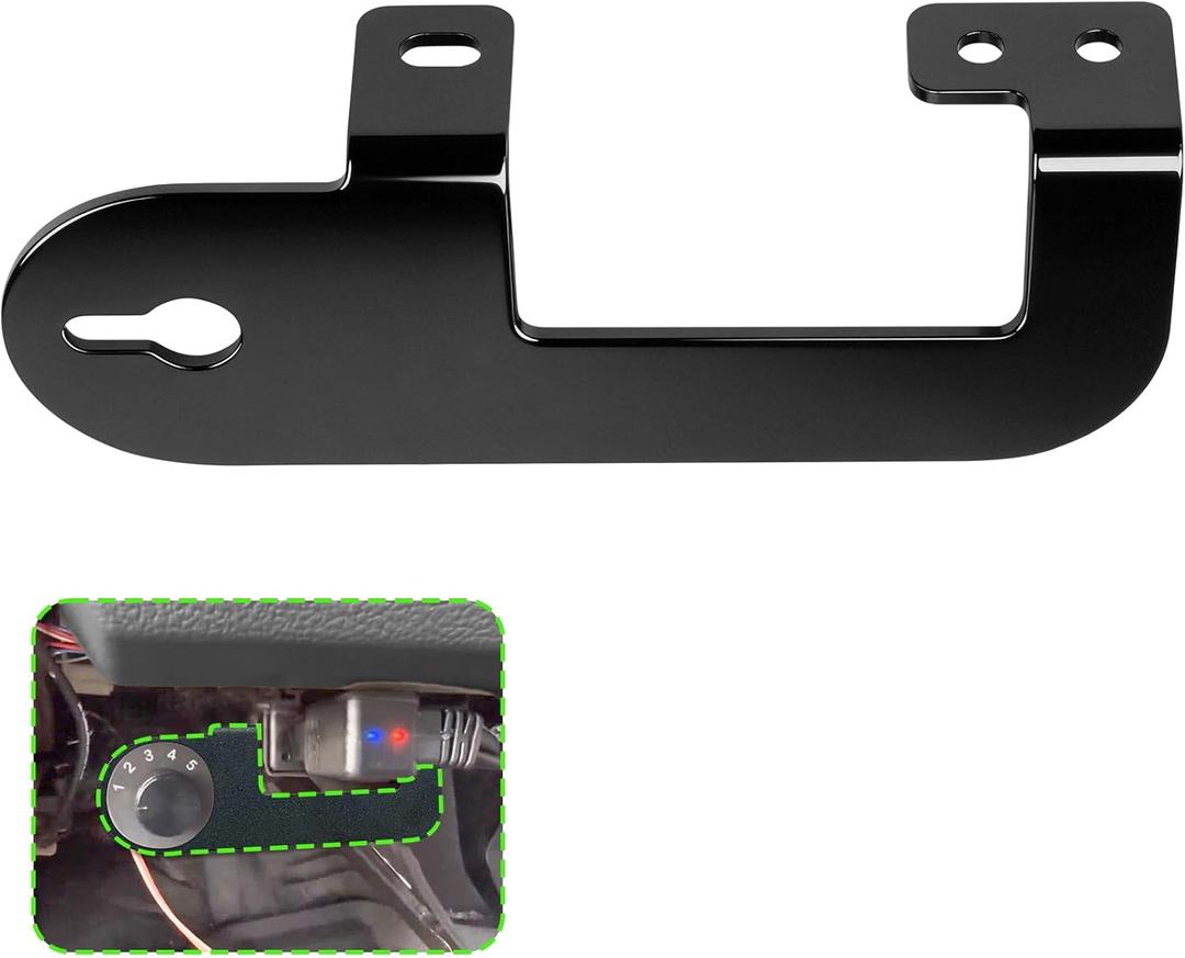 1 Pc Shift On The Fly Switch Bracket Compatible with 1999-2022 Ford F-250/F-350 Super Duty, Used on Vehicles OBD2 Port, Switch is not Included, No Need for Drilling, Neat & Beautiful