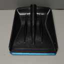 Snow Shovel for Car & Driveway, Upgraded 42.5" Lightweight Aluminum Alloy Shovel, Portable Foldable Snow Shovel for Emergency, Garden, Snow Removal, Heavy Duty Ice Shovel with Ergonomic Handle (Black)