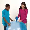 Wubble Super Bubble Ball - Blue (with Pump) | Looks Like a Bubble, Plays Like a Ball! | Inflates to 80cm Tall | Outdoor Garden Toys | Ages 6+ 
