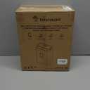 Bonsaii 12-Sheet Cross Cut Paper Shredder, 5.5 Gal Home Office Heavy Duty Shredder for Paper, Credit Card, Mail, Staples, with Transparent Window, High Security Level P-4 (C275-A)