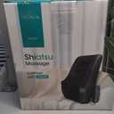 Shiatsu Neck Massager with Heat, 3D Kneading Back Massage Pillow for Pain Relief, Massagers for Neck and Back, Shoulder, Leg, Gifts for Men Women Mom Dad, Stress Relax at Home Office and Car (Black)