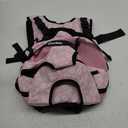 Pawaboo Pet Dog Front Carrier Backpacks, Legs Out Pet Carrier Backpack, Adjustable Easy-fit Dog Chest Carriers for Small Medium Dogs Hands Free for Travel Hiking Cycling Camping, XL, Pink Daisy