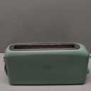 bella 2 Slice Slim Toaster, Fitsanywhere™ Kitchenware, 6 Setting Shade Control with Reheat & Cancel Buttons, Fits Sourdough, 10” Long Slot, Anti Jam & Auto Shutoff, 900 Watt, Seaglass