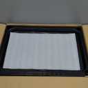 5-Tier Seed Starter Trays, Plant Stand with LED Grow Light (Auto-Timer), Bottom Watering Designed for Indoor Greenhouse Plants, Fits Small Pots & Seedling Cell Trays - Black (Dark)