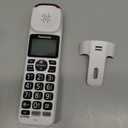 Panasonic Cordless Phone Handset Accessory Compatible with KX-TGM420W Series Cordless Phone Systems - KX-TGMA44W (White)
