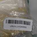 100 PCS 6 Inch Gold PSA Sanding Discs 80 Grit Self Adhesive Sticky-Back Sandpaper for DA Sander Automotive Car Paint Woodworking Wood Metal Finishing