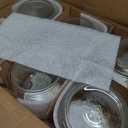 Kitchentoolz 6 Pack-Half Gallon Glass Mason Jar Wide Mouth with Airtight Metal Lid -Fermenting Kombucha Kefir - Curing Pickling, Storing and Canning - BPA-Free Dishwasher Safe, Made in USA