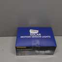 WdtPro Solar Lights Outdoor Motion Sensor, 3500LM Bright Solar Flood Lights Outdoor, Adjustable & Upgrade Glass Panel, Wireless LED Solar Powered Security Spot Lights Waterproof for Yard-1Pack, White