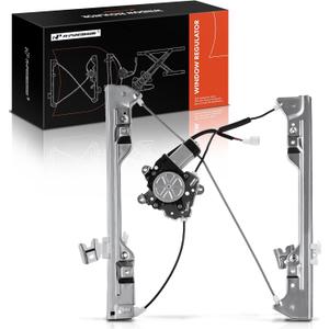 A-Premium Power Window Regulator with Motor Front Passenger Side Compatible with Nissan Altima 2002-2003 Sedan, with 2-Pin Motor (Without Auto Up/Down Function)