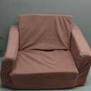 Toddle & Kids Chair,2-in-1 Soft Toddler Couches That Fold Out,Toddler Chairs Comfy 1-3 Years Old,Convertible Sofa to Lounge,Pink